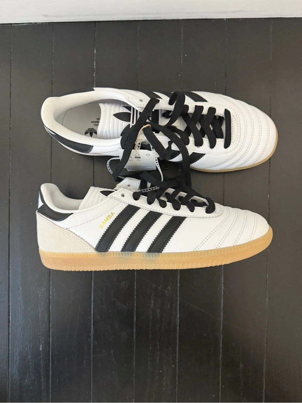 Adidas Samba White Black Gum